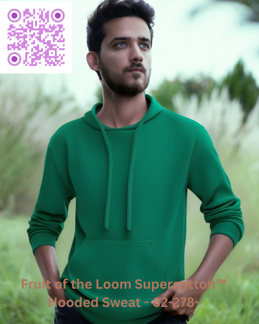 Fruit of the Loom Supercotton™ Hooded Sweat - 62-278-0