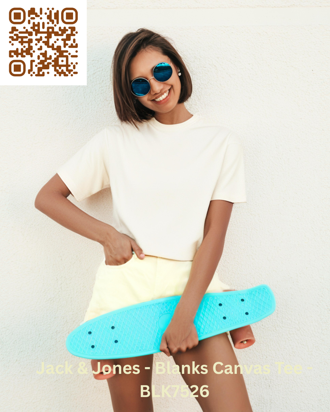 Jack & Jones - Blanks Canvas Tee - BLK7526