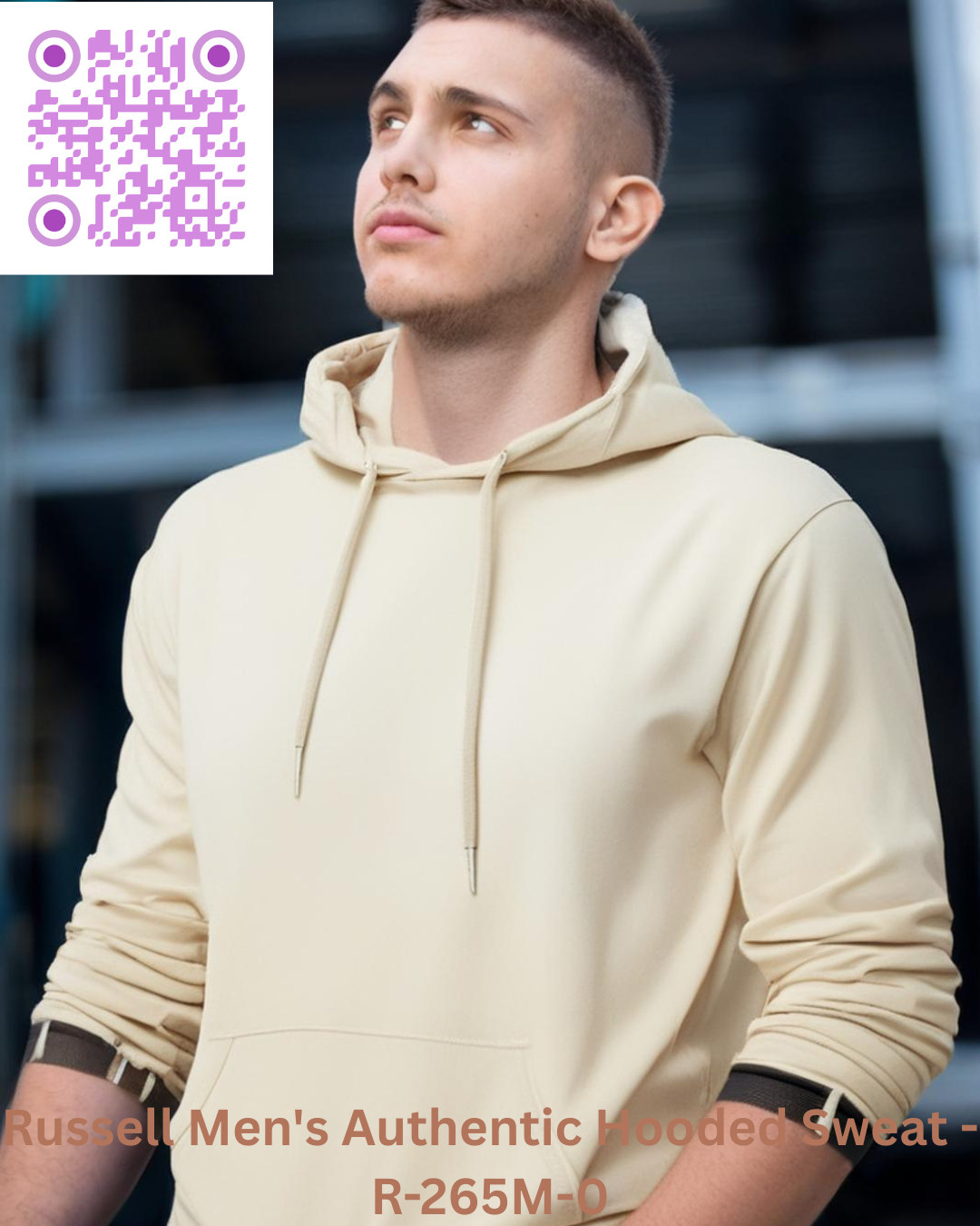Russell Men's Authentic Hooded Sweat - R-265M-0