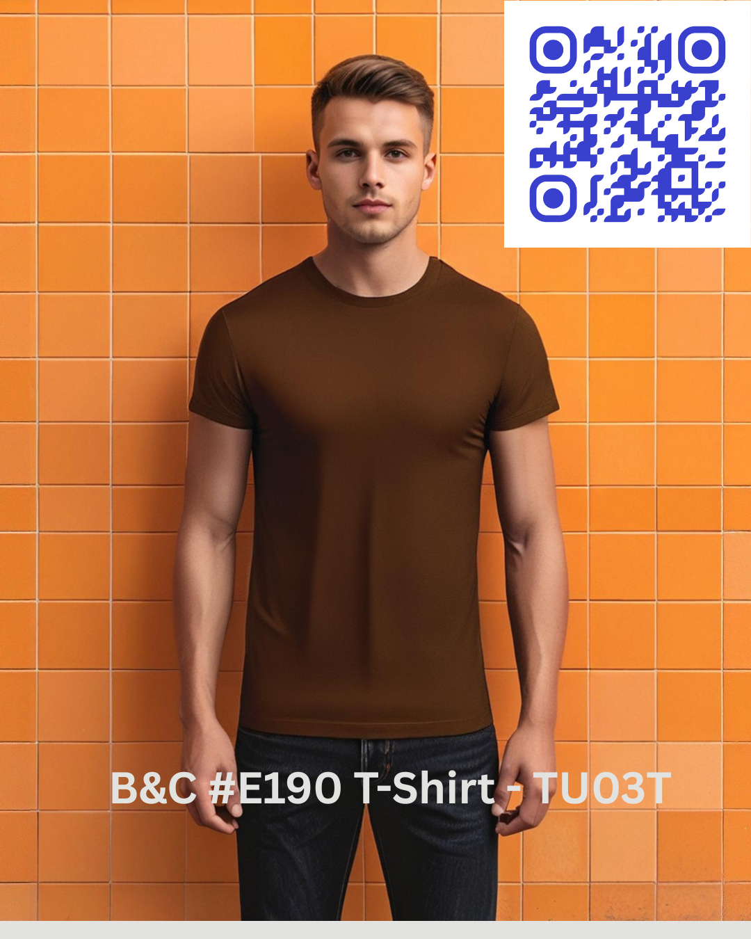 B&C #E190 T-Shirt - TU03T