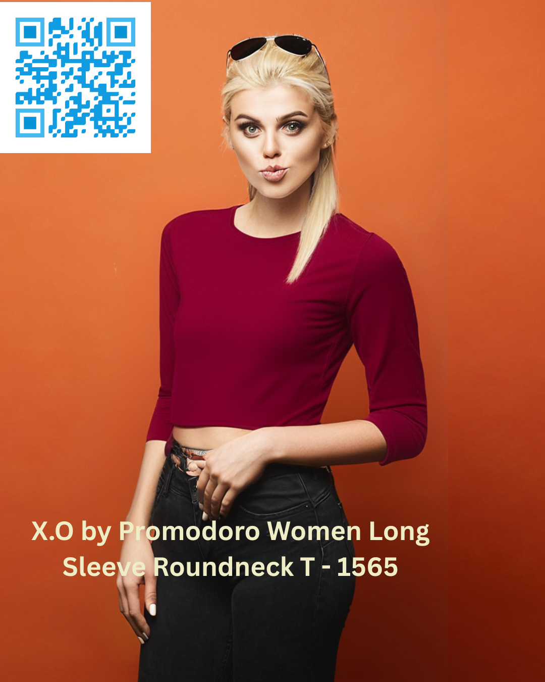 XO by Promodoro Women Long Sleeve Roundneck T - 1565
