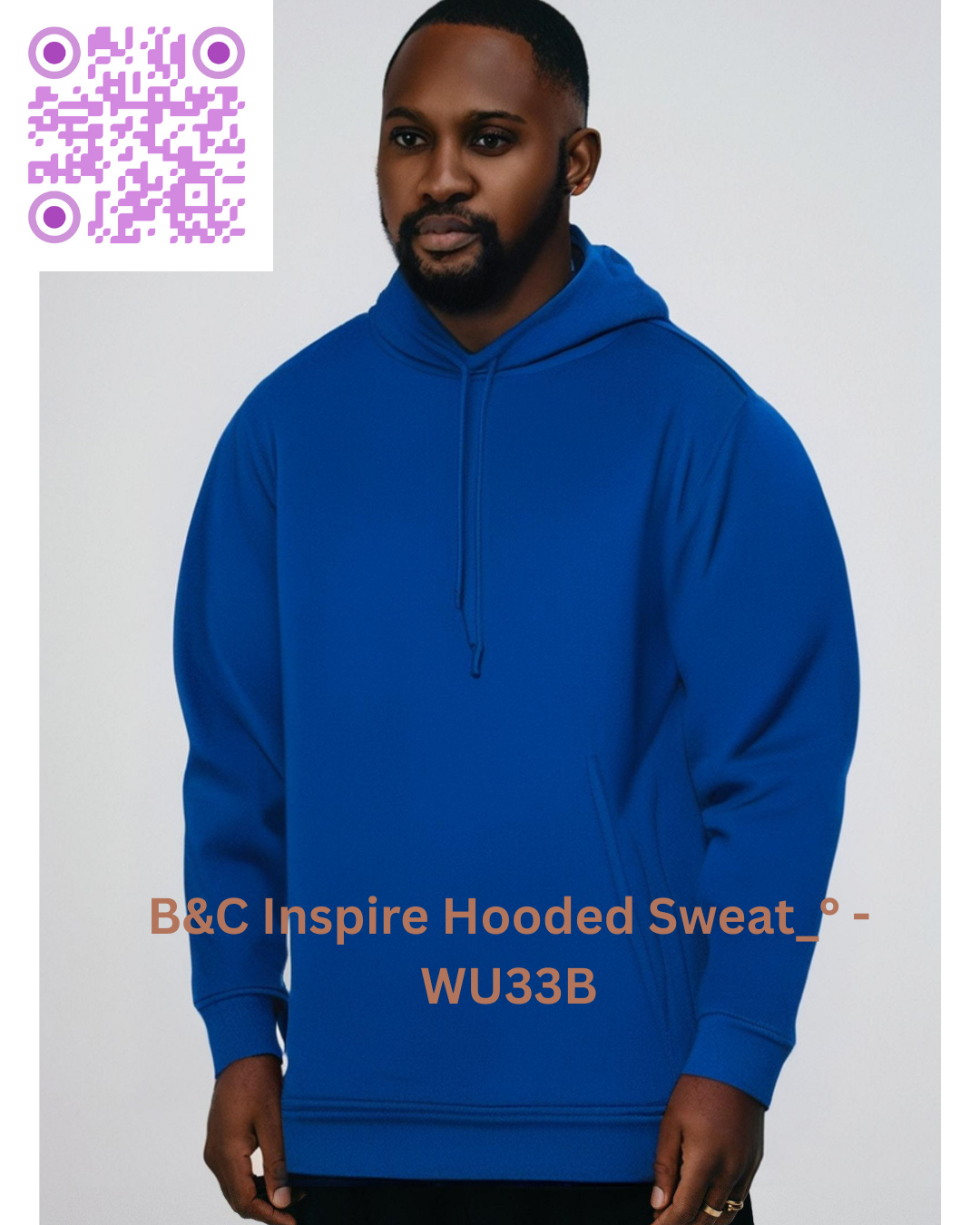 B&C Inspire Hooded Sweat_° - WU33B