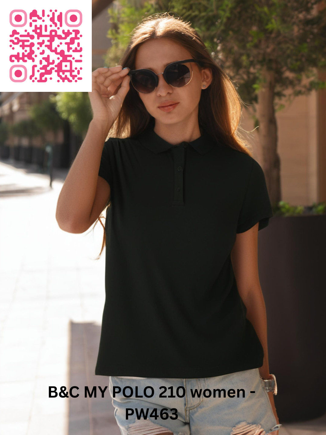 B&C MY POLO 210 /women - PW463 Schweres Damen Piqué Polo.