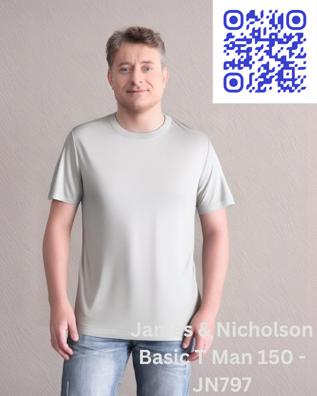James & Nicholson Basic T Man 150 - JN797
