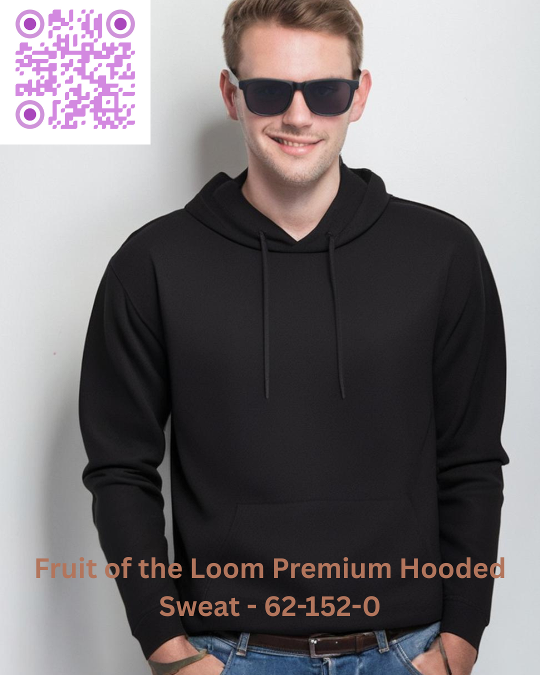 Fruit of the Loom Premium Hooded Sweat - 62-152-0