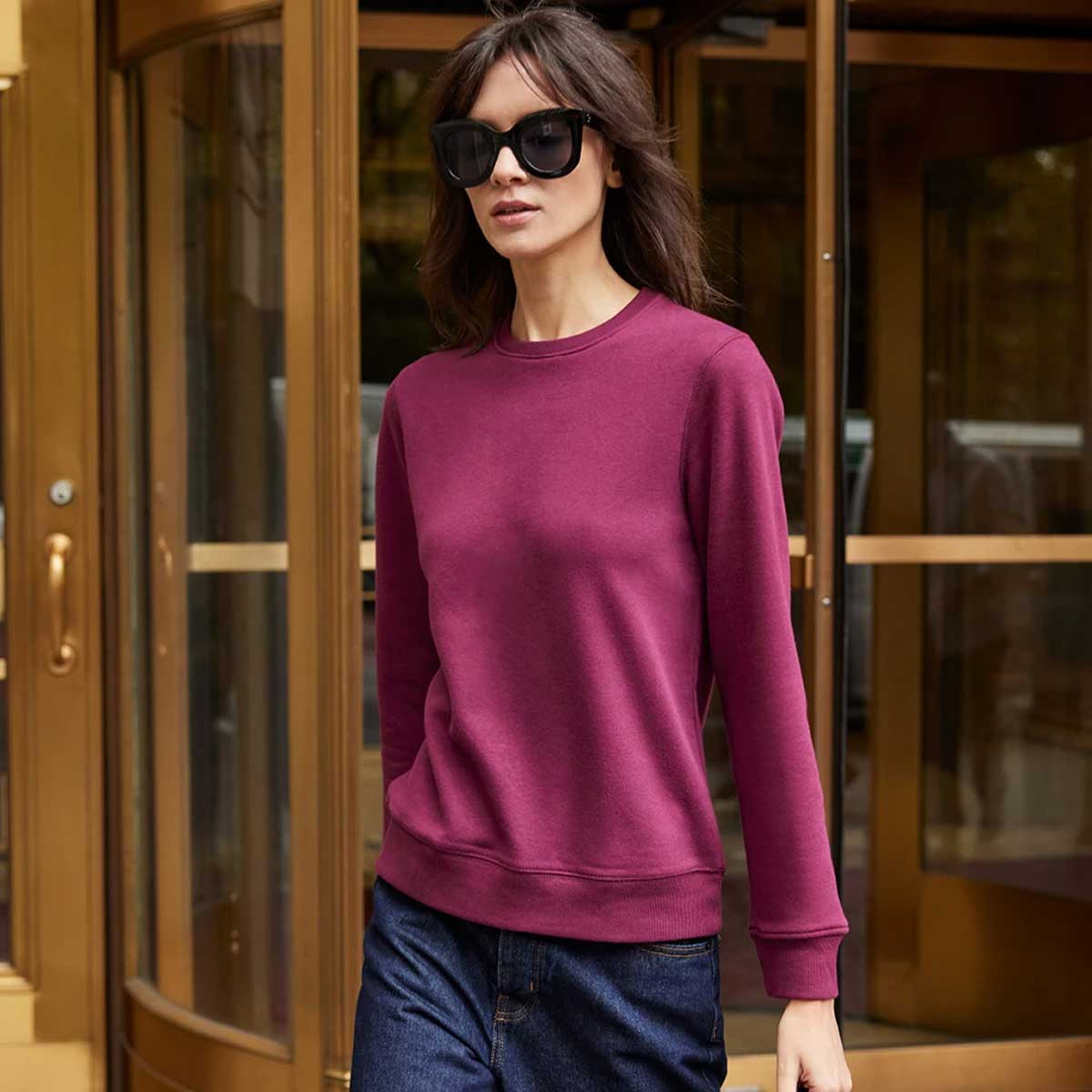 B&C QUEEN Crew Neck_° - WW01Q