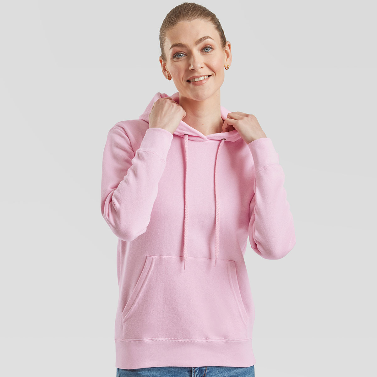 Fruit of the Loom Ladies Classic Hooded Sweat - 62-038-0