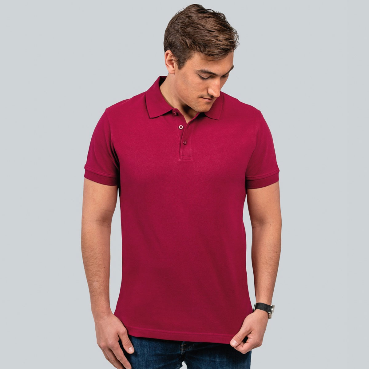 HRM-Textil Mens Heavy Polo-Shirt - 301