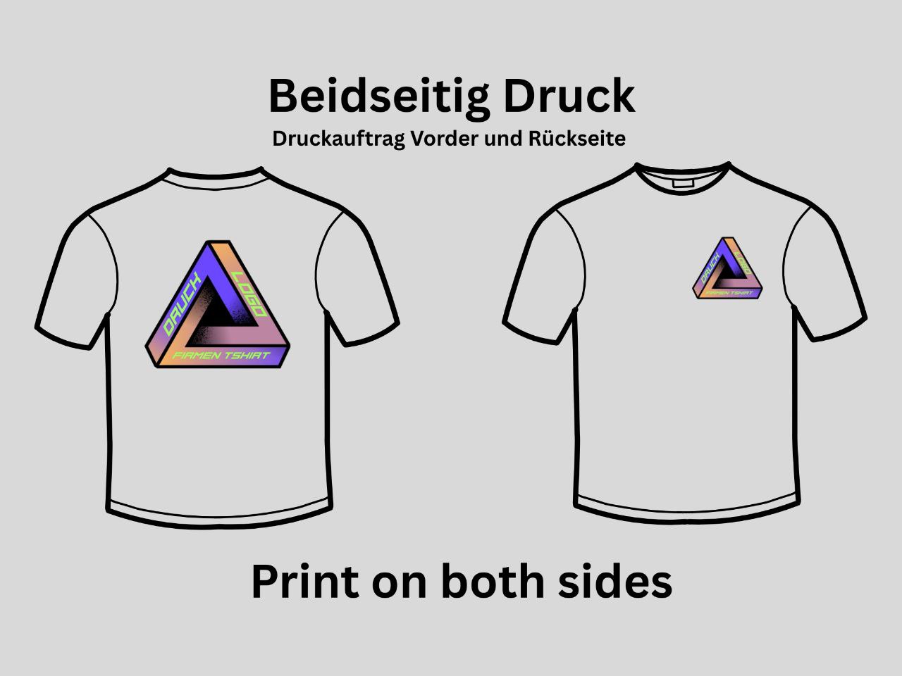 Beidseitiger Druck